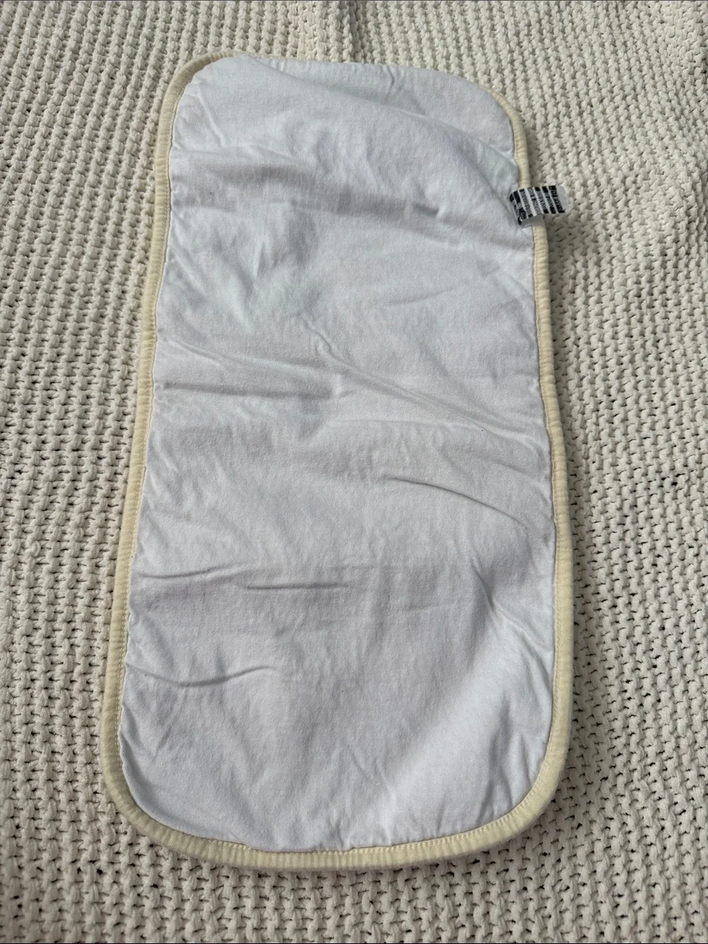 Copper Pearl Burp Cloth Infant Beige Yellow Suns One Size